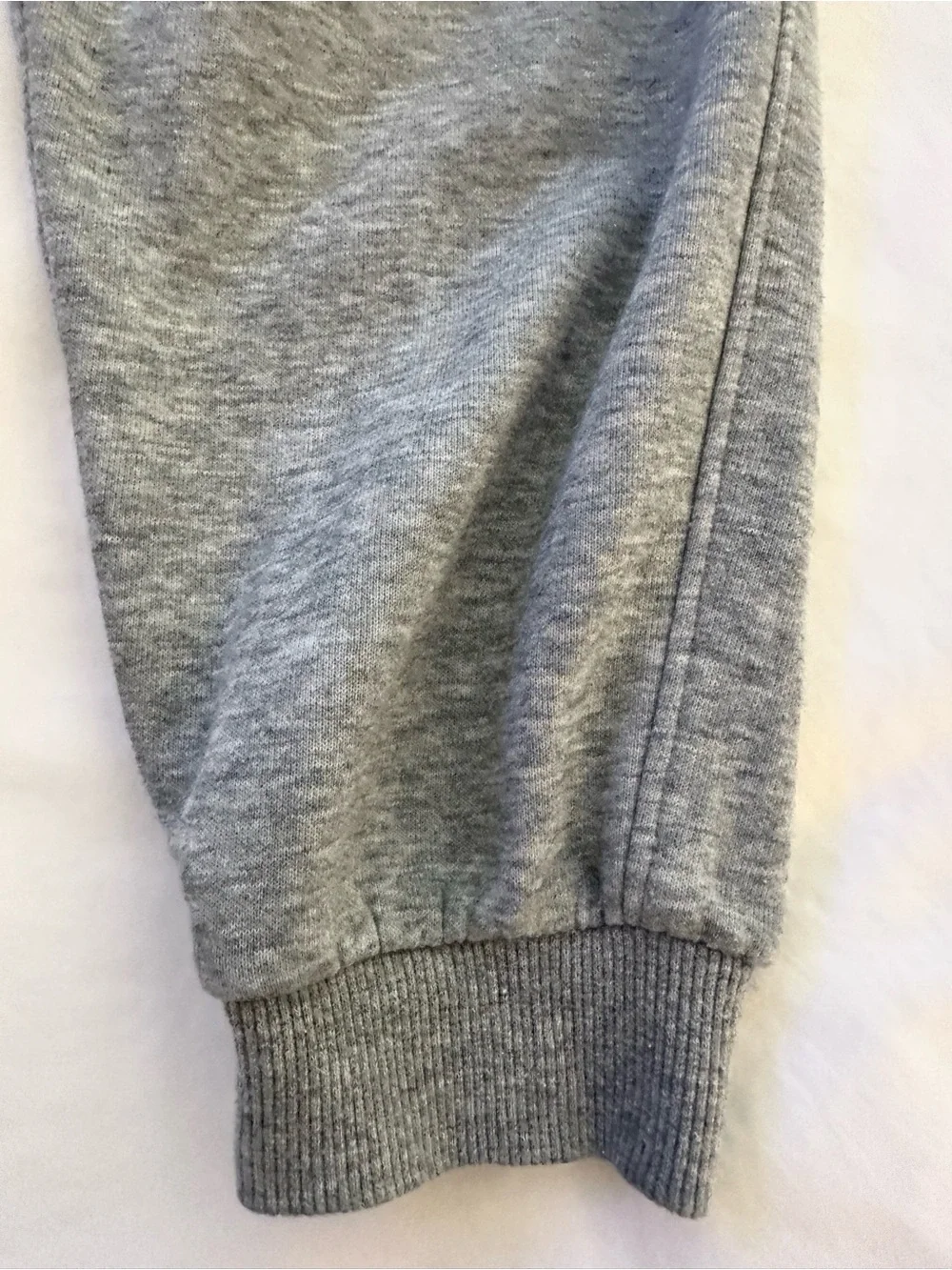 Nike Kids’ Grey Kids Fleece Joggers with White Logo